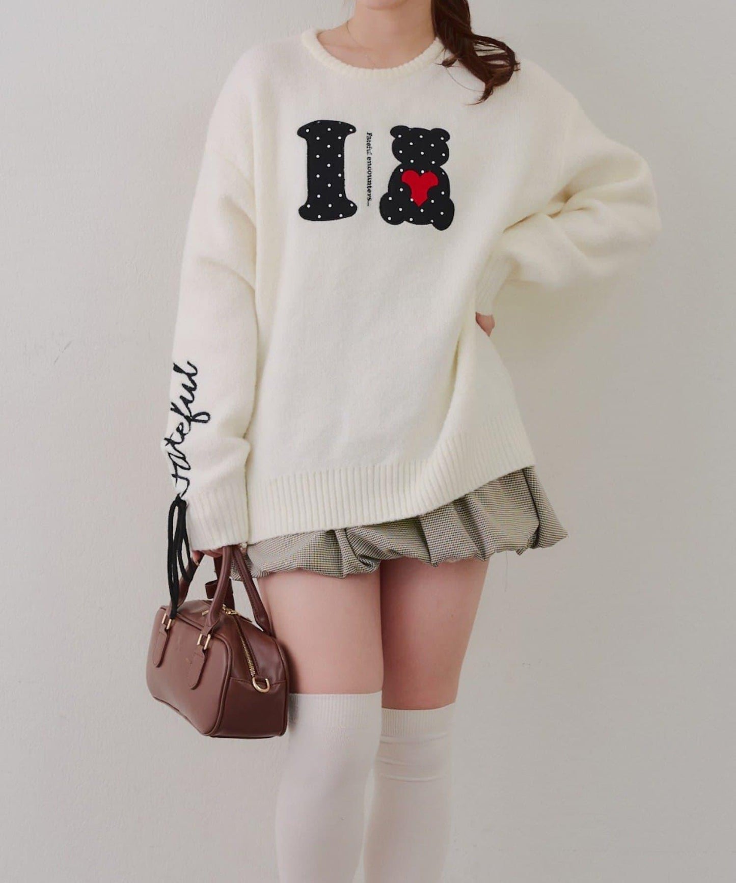 ILOVE BEAR針織套頭衫