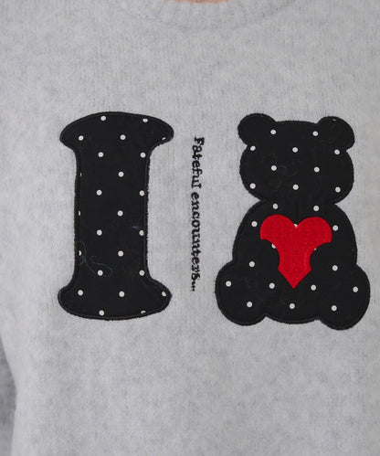 ILOVE BEAR針織套頭衫