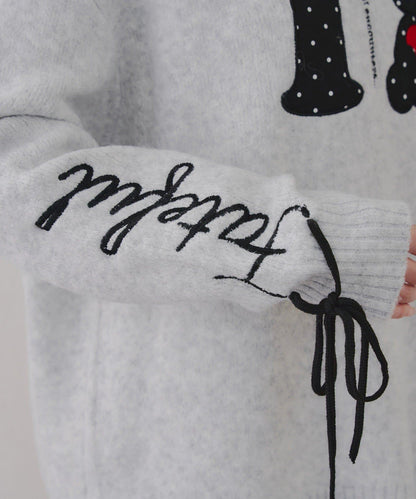 ILOVE BEAR針織套頭衫