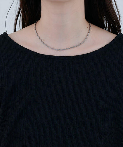 蕾絲拼接針織衫