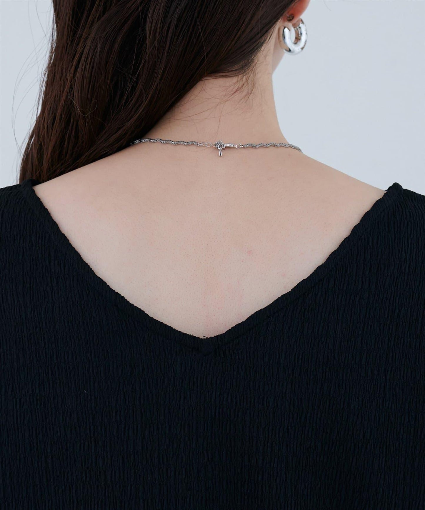 蕾絲拼接針織衫