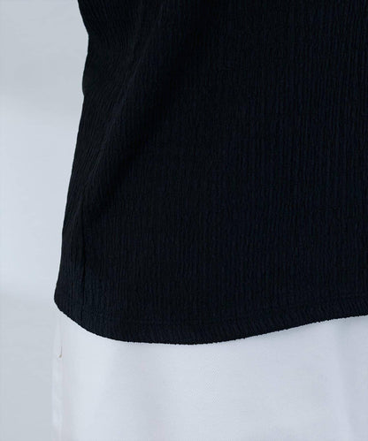 蕾絲拼接針織衫