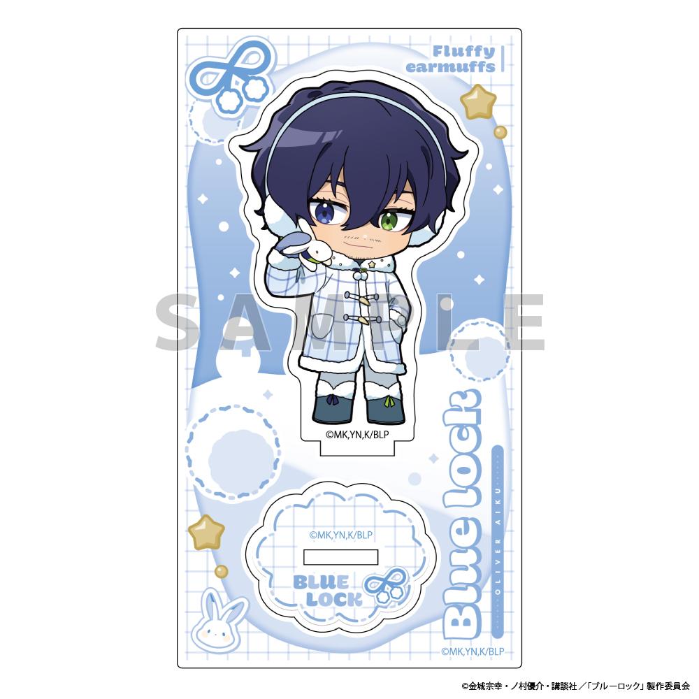 《藍色監獄》亞克力立牌（オリヴァ・愛空/毛絨耳罩）