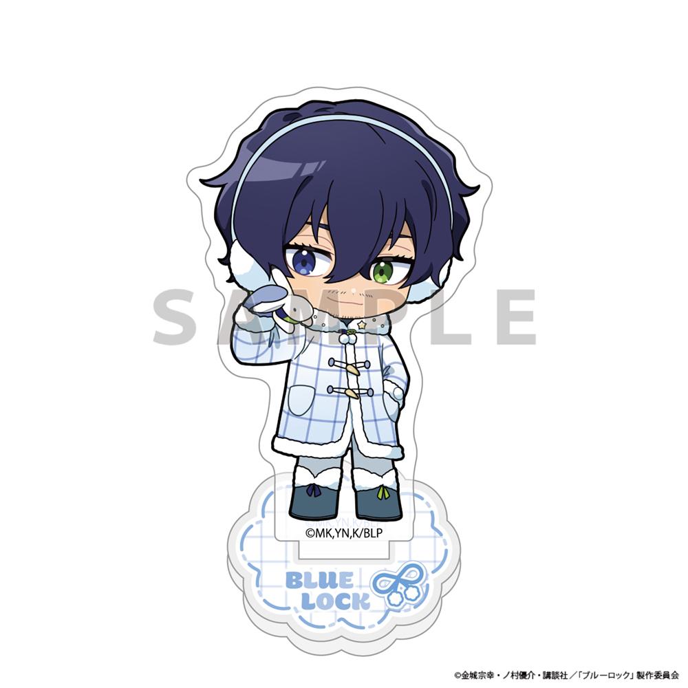 《藍色監獄》亞克力立牌（オリヴァ・愛空/毛絨耳罩）