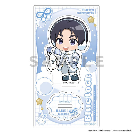 《藍色監獄》亞克力立牌（七星虹郎/毛絨耳罩）