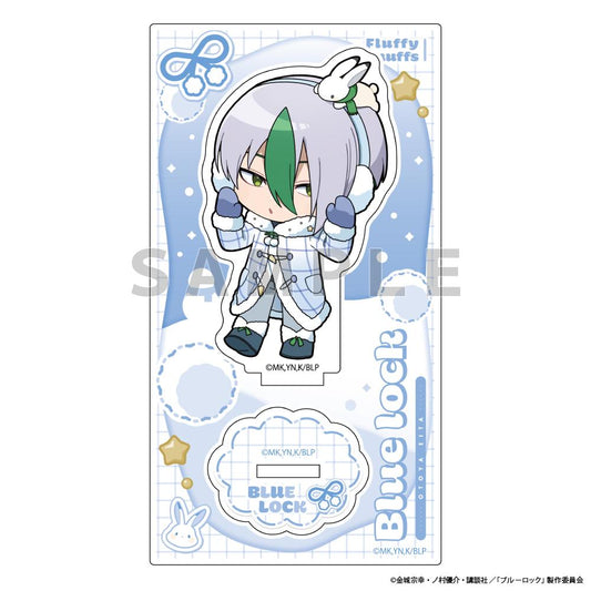 《藍色監獄》亞克力立牌（乙夜影汰/毛絨耳罩）