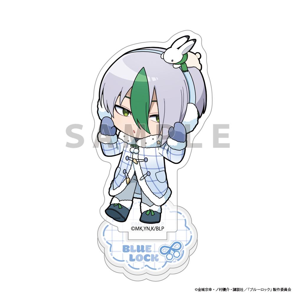 《藍色監獄》亞克力立牌（乙夜影汰/毛絨耳罩）