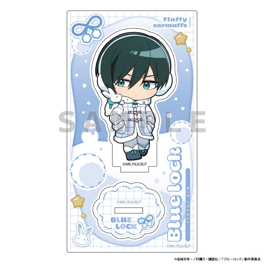 《藍色監獄》亞克力立牌（糸師凜/毛絨耳罩）