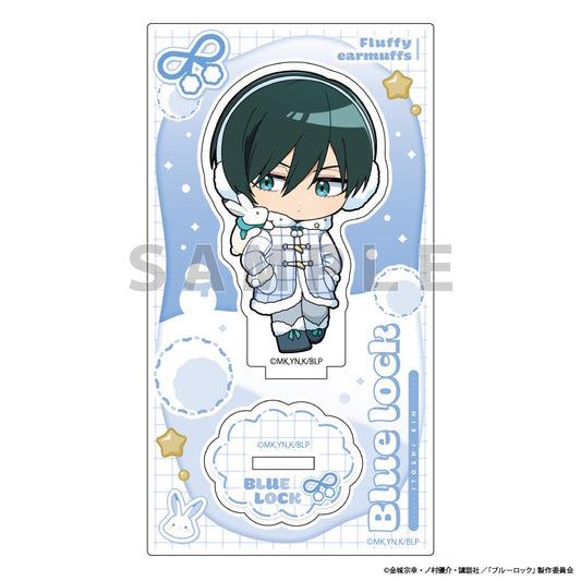 《藍色監獄》亞克力立牌（糸師凜/毛絨耳罩）