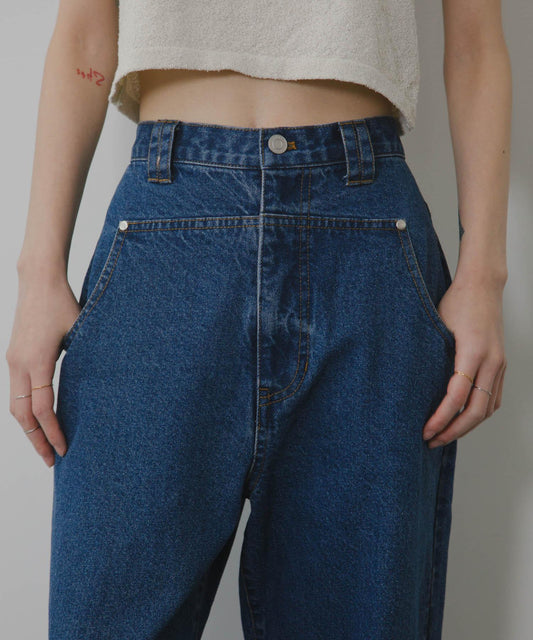 2尺碼可選前片設計牛仔褲