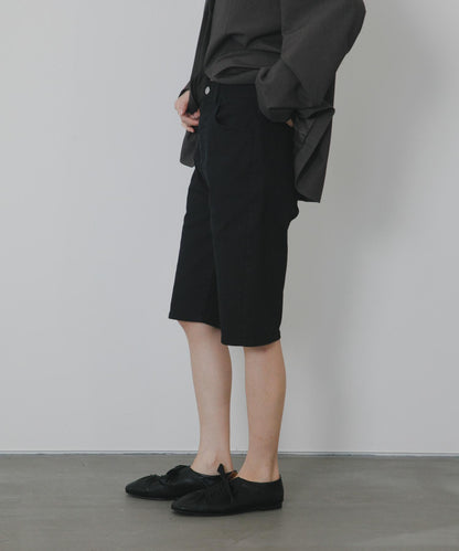 2尺碼可選修身五分牛仔褲