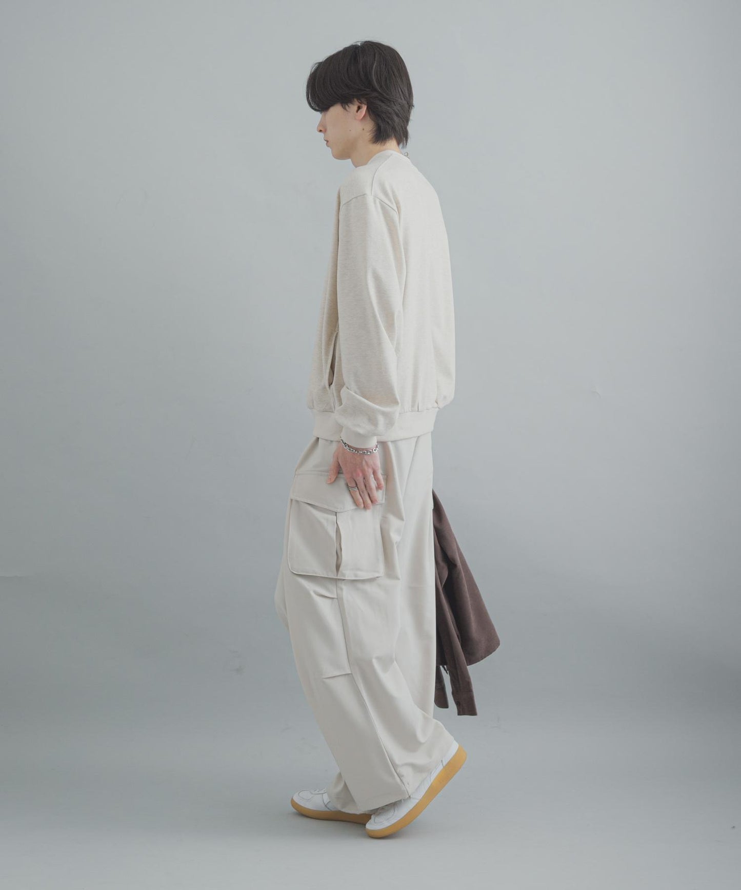 防藍光羊毛V領套頭衫