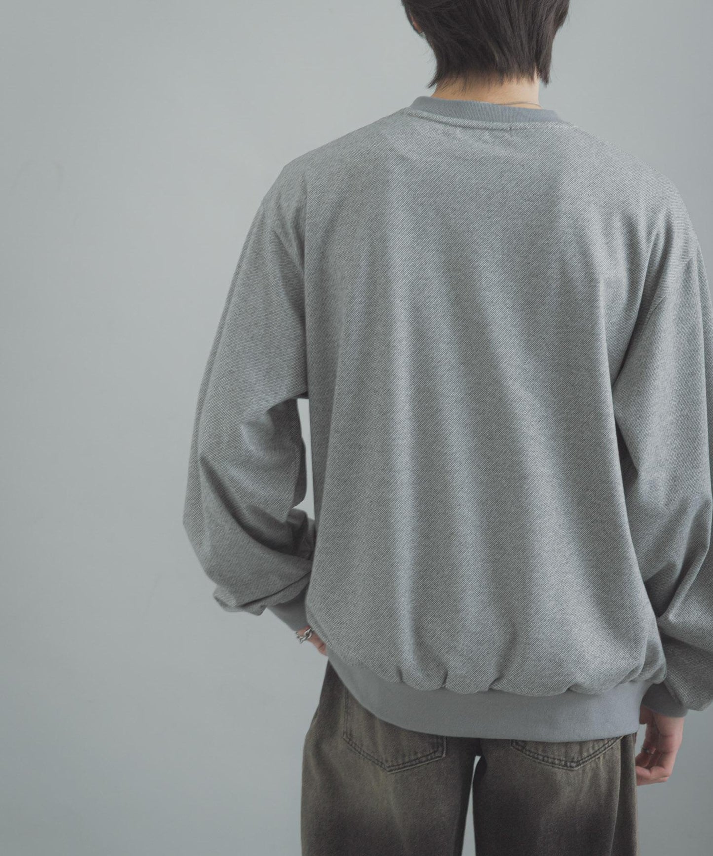 防藍光羊毛V領套頭衫