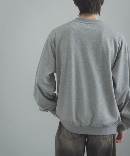 防藍光羊毛V領套頭衫