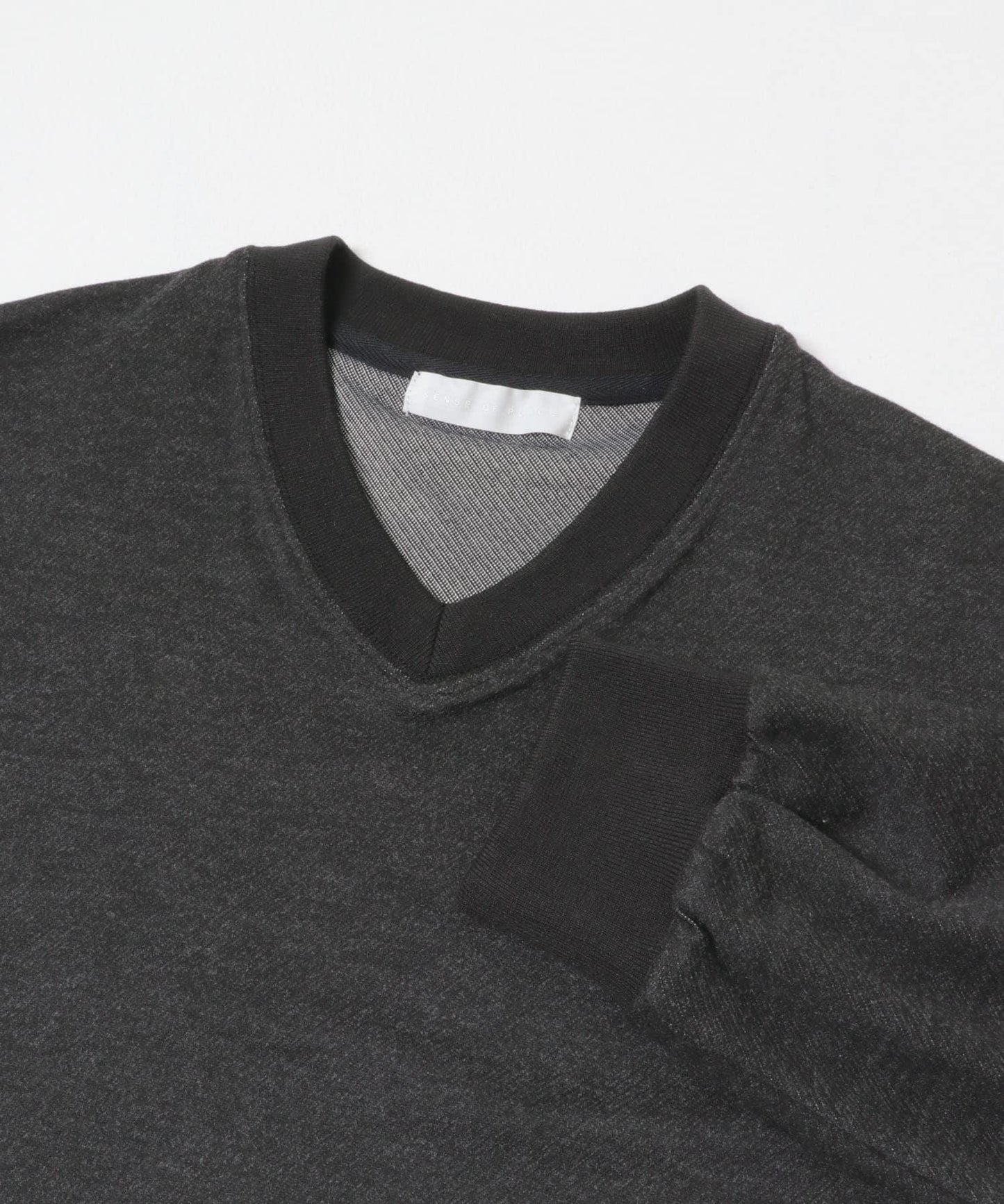 防藍光羊毛V領套頭衫