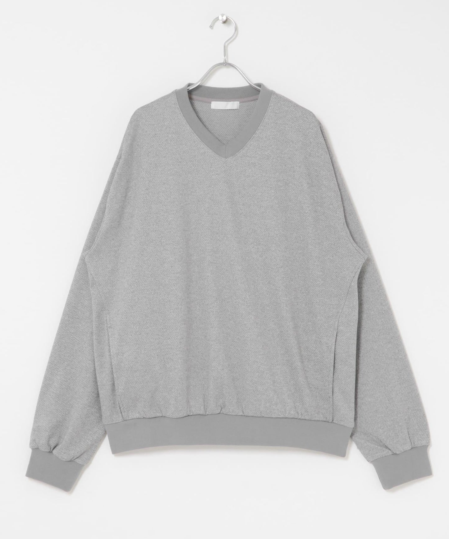 防藍光羊毛V領套頭衫