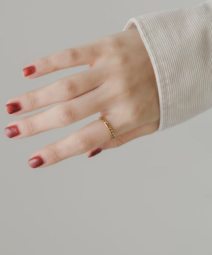 不鏽鋼鏈條造型戒指