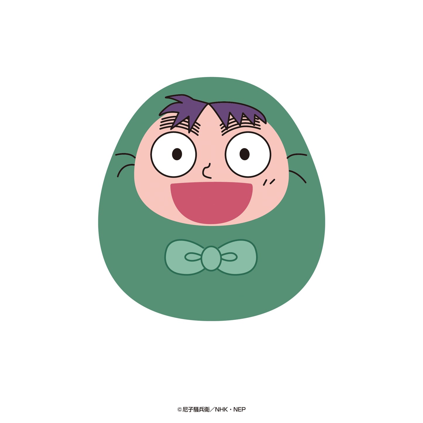 《忍者亂太郎》 ころころ不倒翁掛件（七松小平太）