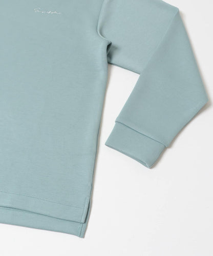 部分色 刺繡加厚長袖T恤