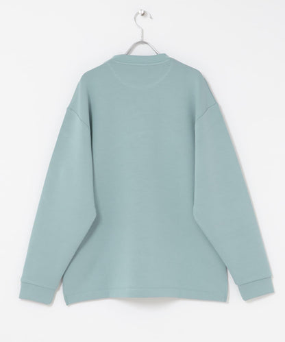 部分色 刺繡加厚長袖T恤