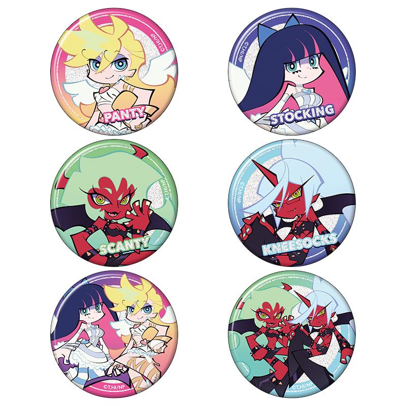 New PANTY & STOCKING with GARTERBELT 閃粉徽章收藏【BOX/6個裝】