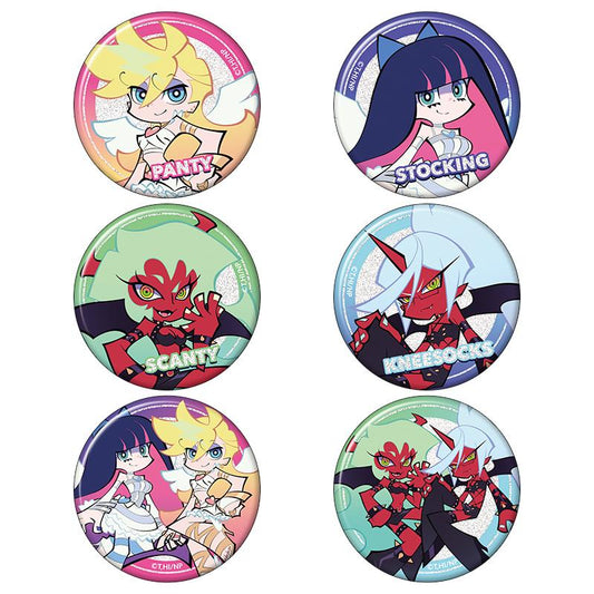 New PANTY & STOCKING with GARTERBELT 閃粉徽章收藏【BOX/6個裝】