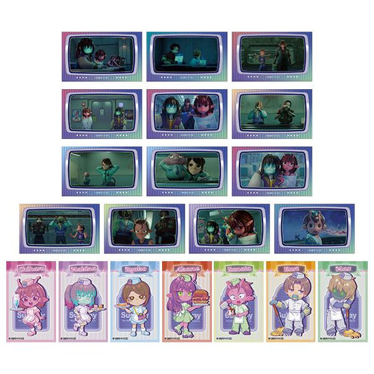 銀河特急 Milky☆Subway_透明卡片收藏／共20種 【BOX／10包入】