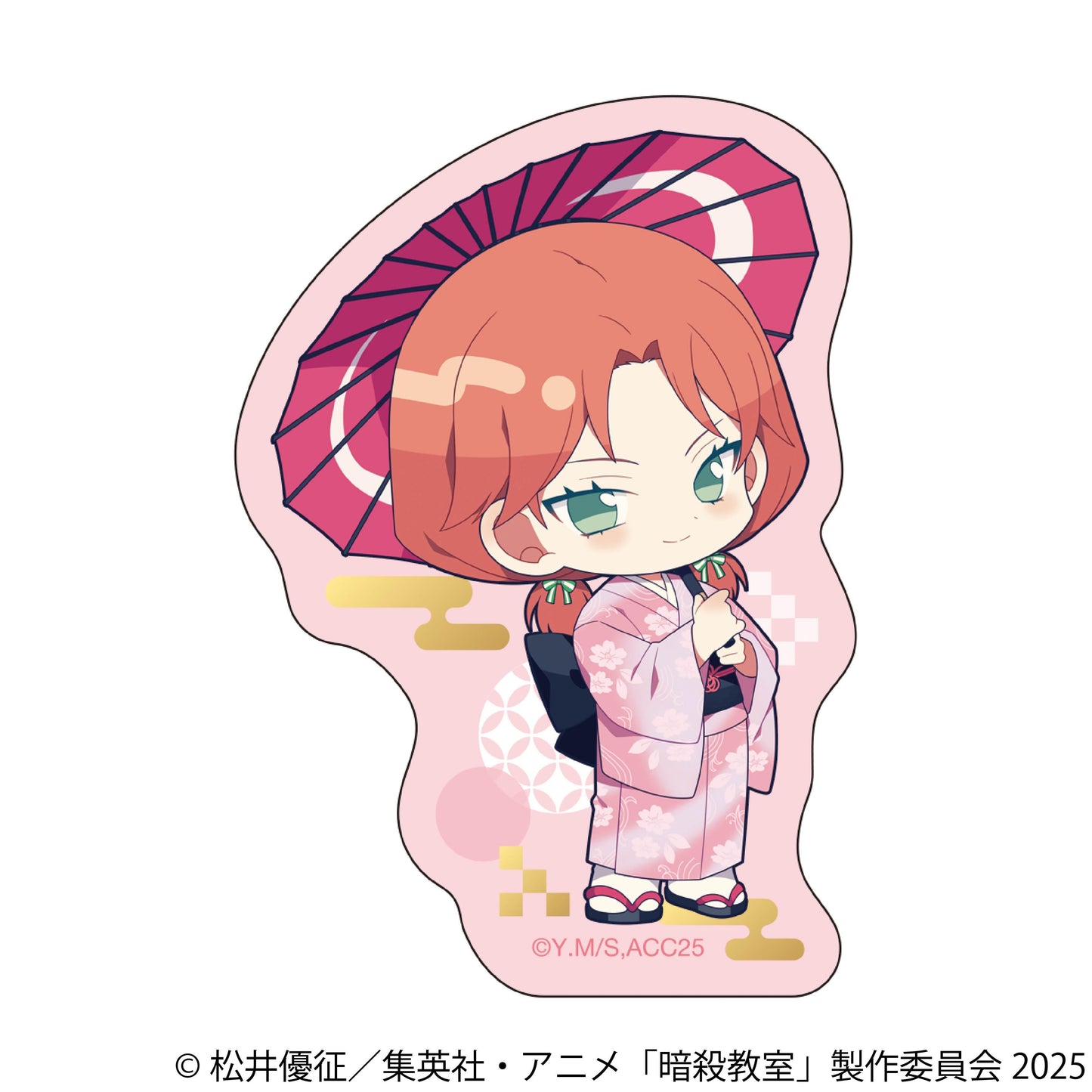 暗殺教室_貼紙／速水凜香