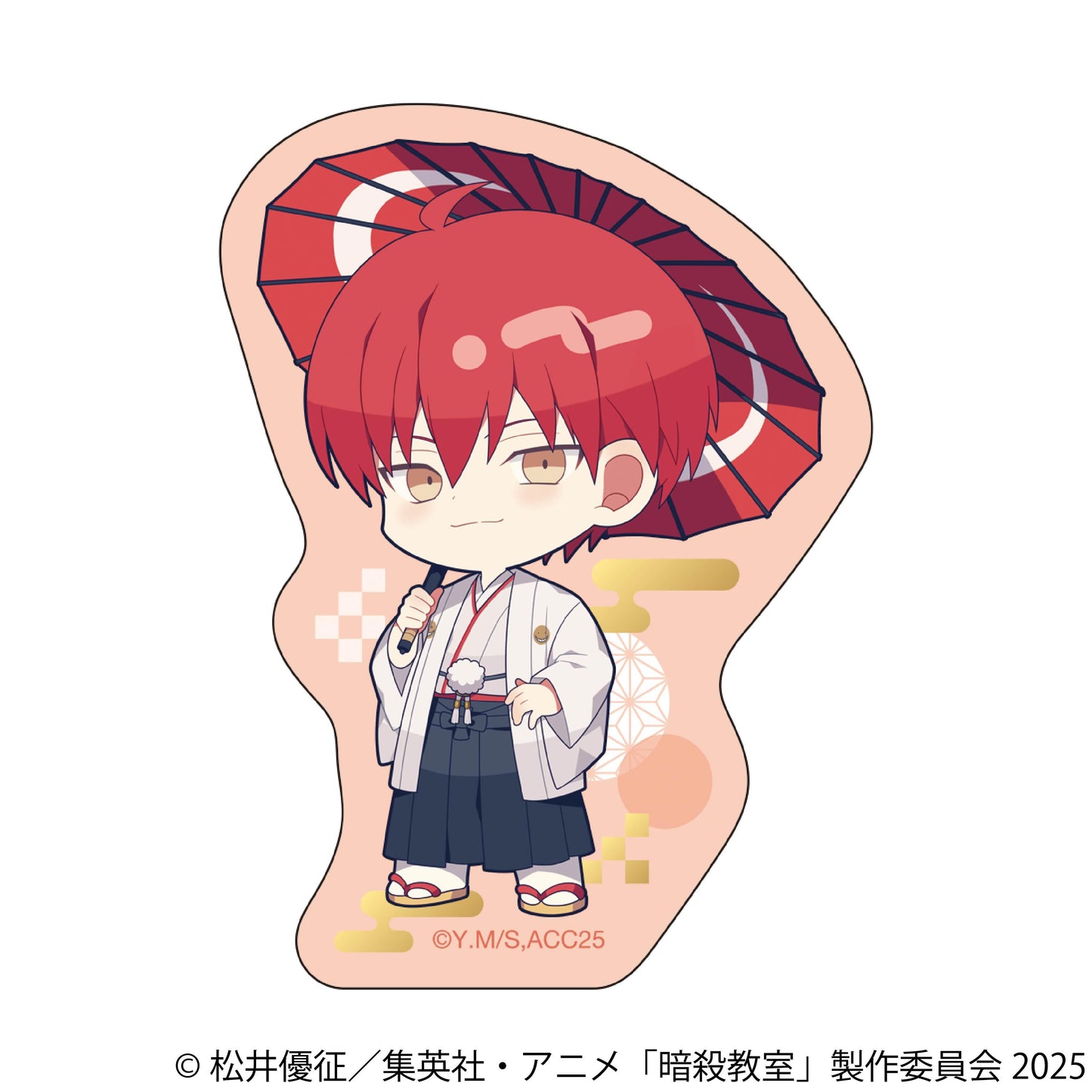 暗殺教室_貼紙／赤羽業