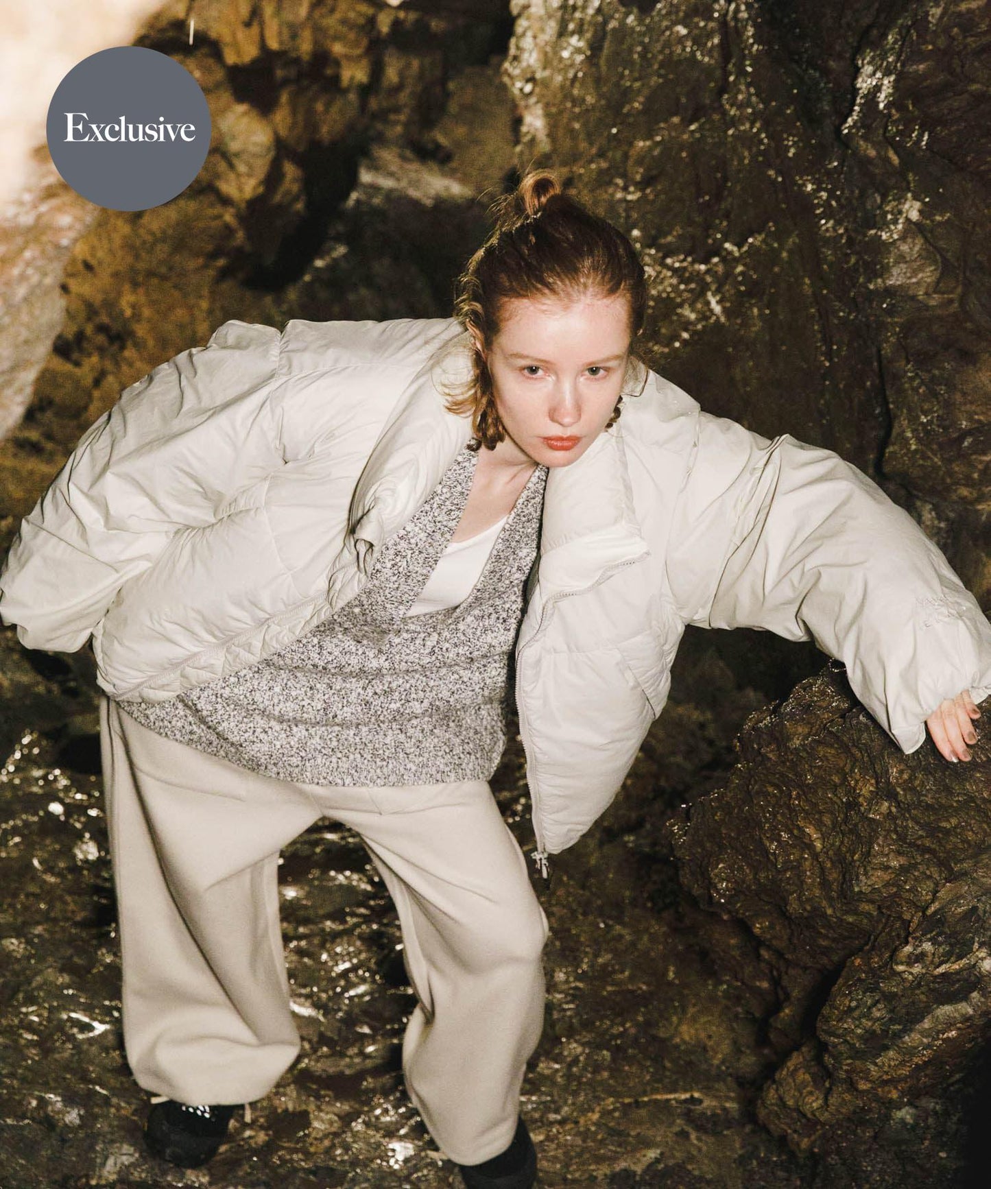 『聯名』NANGA×EKAL 立領羽絨夾克