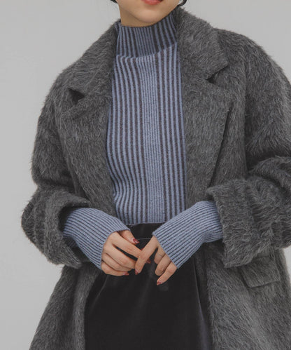 illi 隨機羅紋高領針織衫