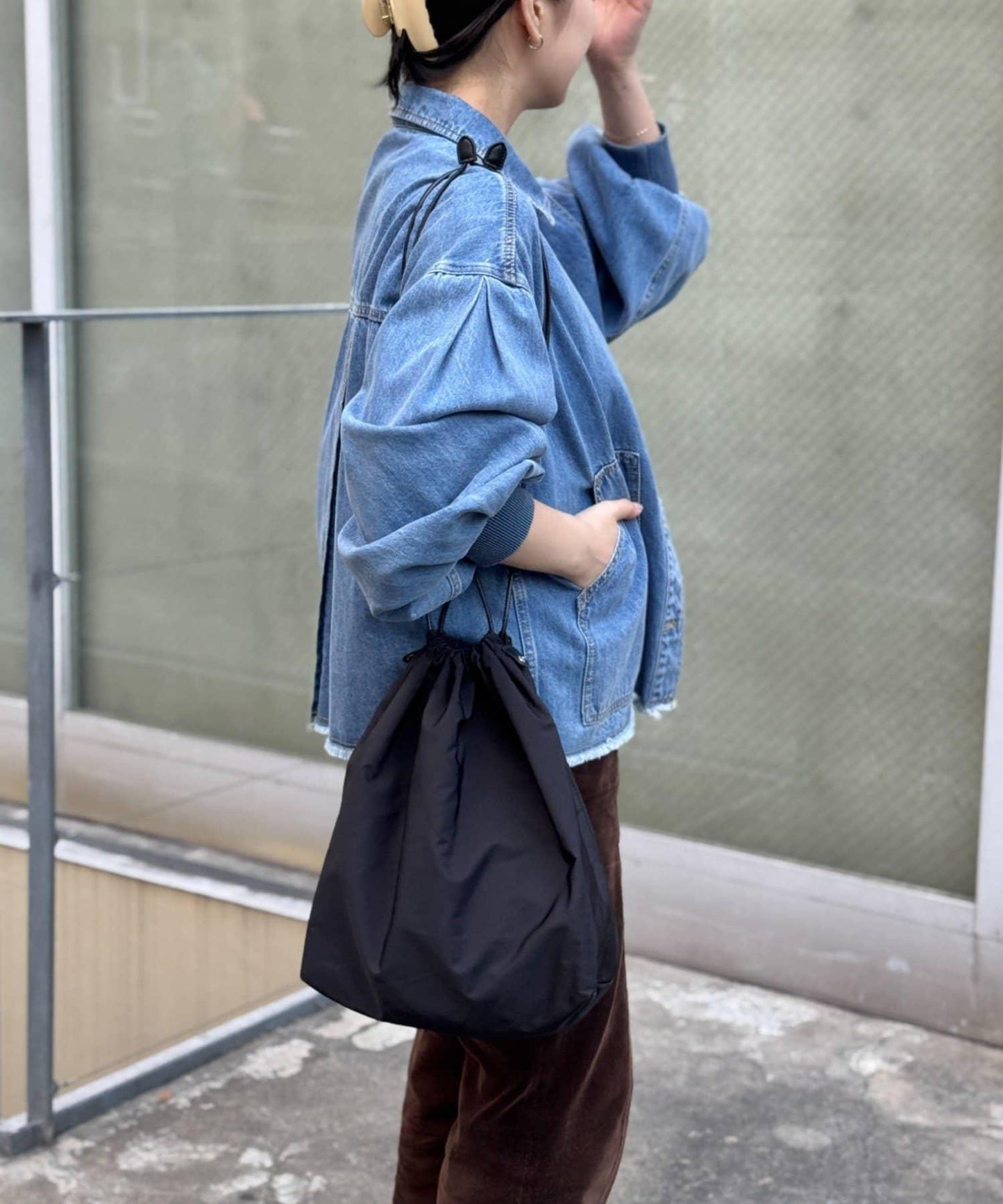 《FRIPIER》網眼雙用托特包