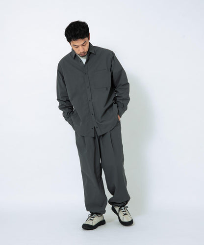 UR TECH尼龍塔夫綢長袖襯衫