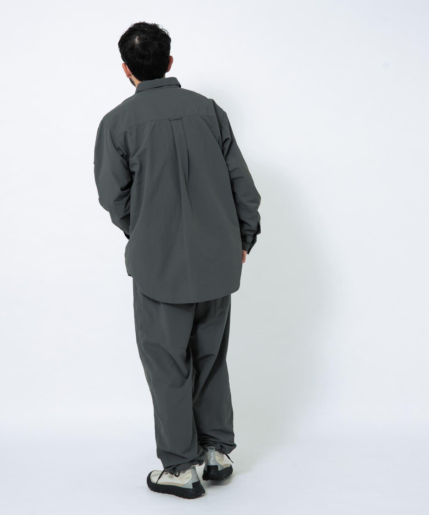 UR TECH尼龍塔夫綢長袖襯衫