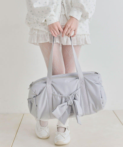 大蝴蝶結可摺疊波士頓包
