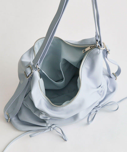 2way抽繩蝴蝶結包