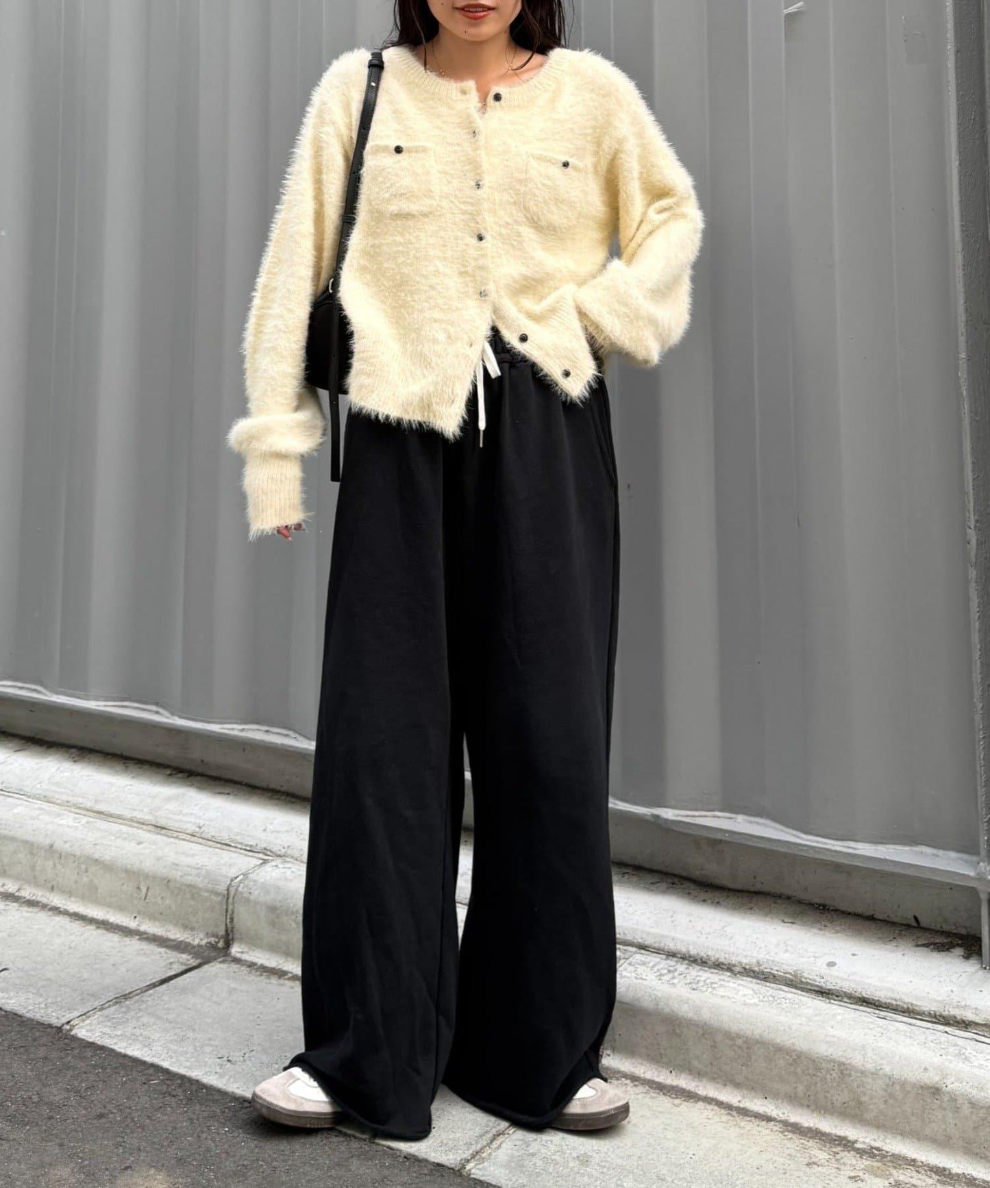 【新色上市】加絨寬鬆休閒褲/衛褲