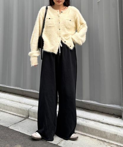 【新色上市】加絨寬鬆休閒褲/衛褲