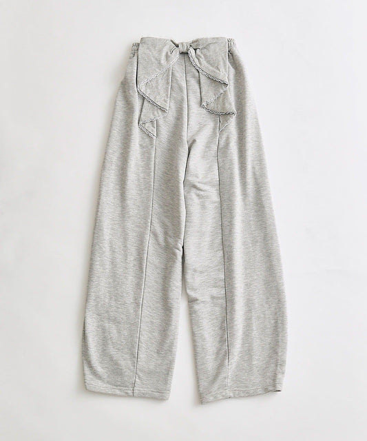 蝴蝶結裝飾休閒褲