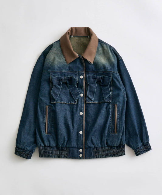 蝴蝶結大號夾克