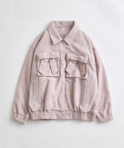 蝴蝶結大號夾克