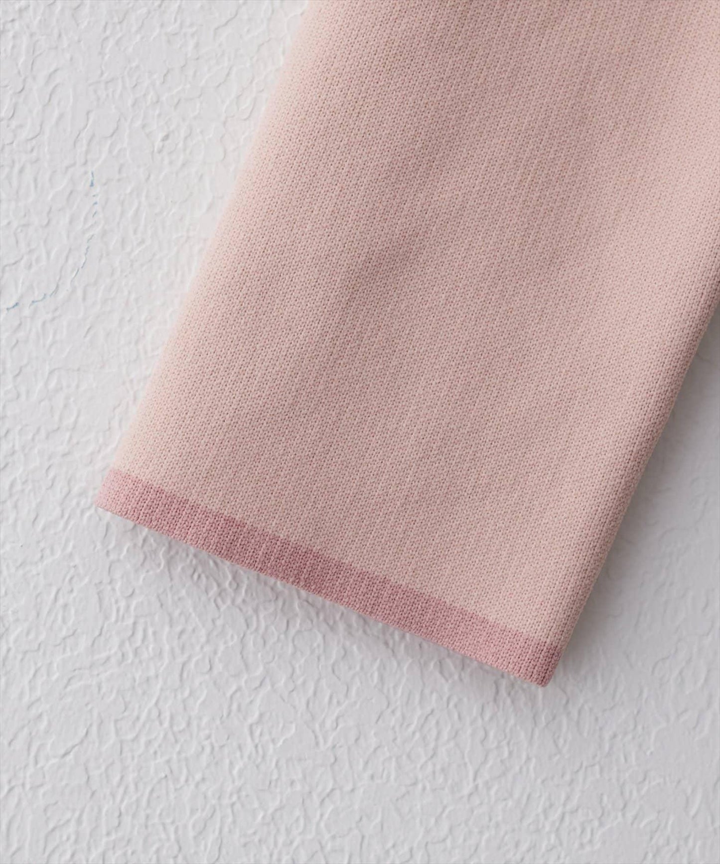 袖口拼色短款開衫