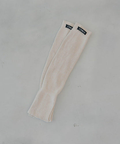 羅紋長款護腿襪