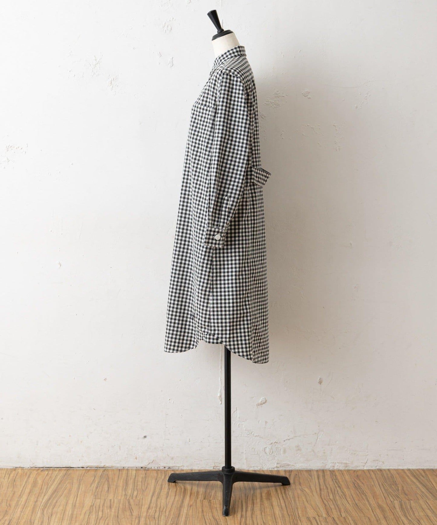 格紋襯衫連衣裙