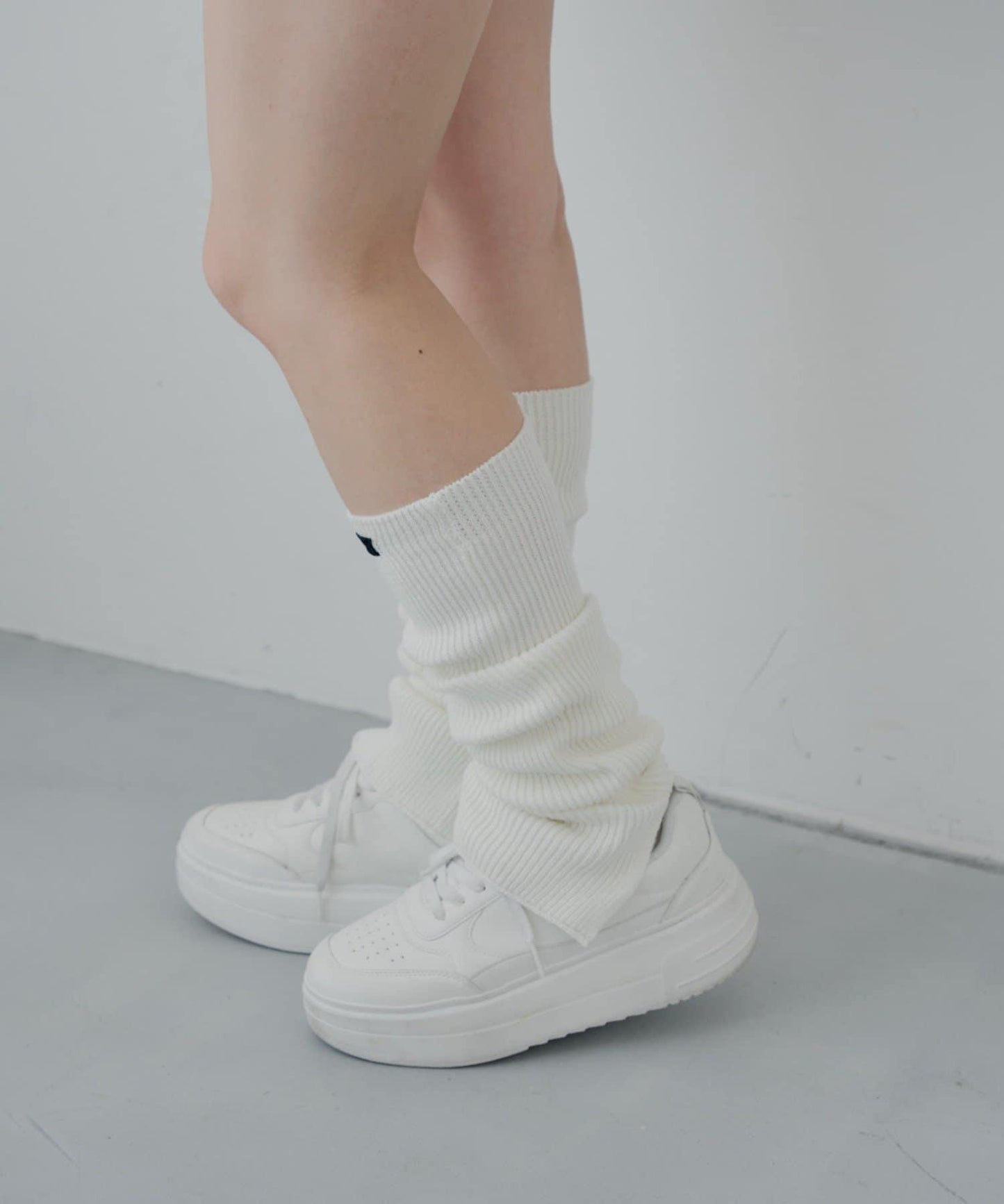 羅紋長款護腿襪