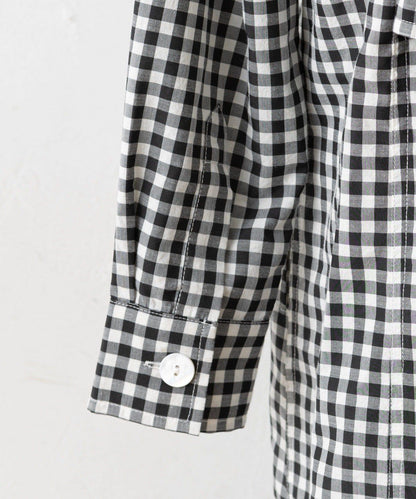 格紋襯衫連衣裙