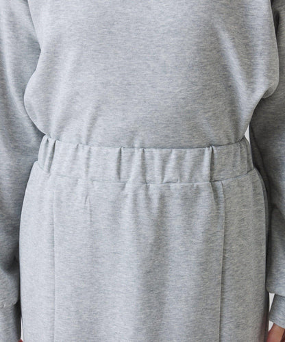 【舒適/百搭】不對稱半拉鍊套裝