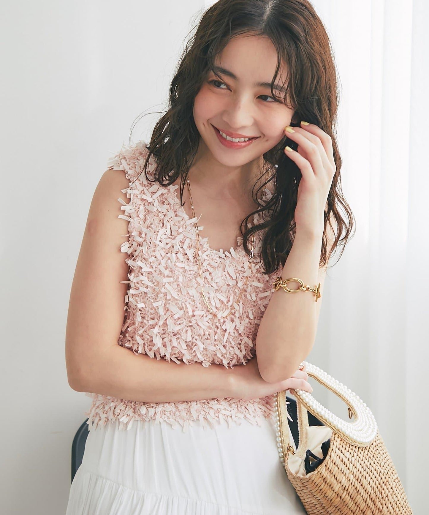 膠帶紗線2WAY背心