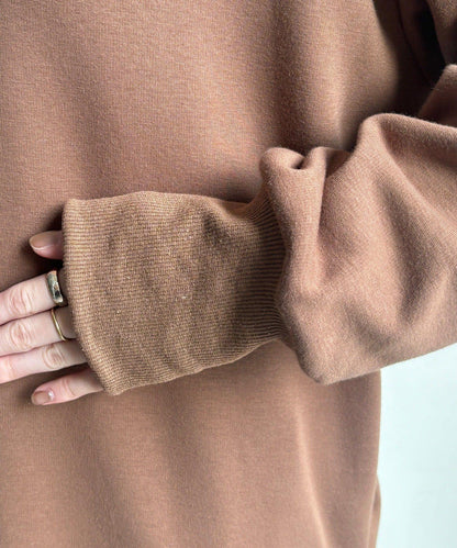 加絨衛衣連衣裙