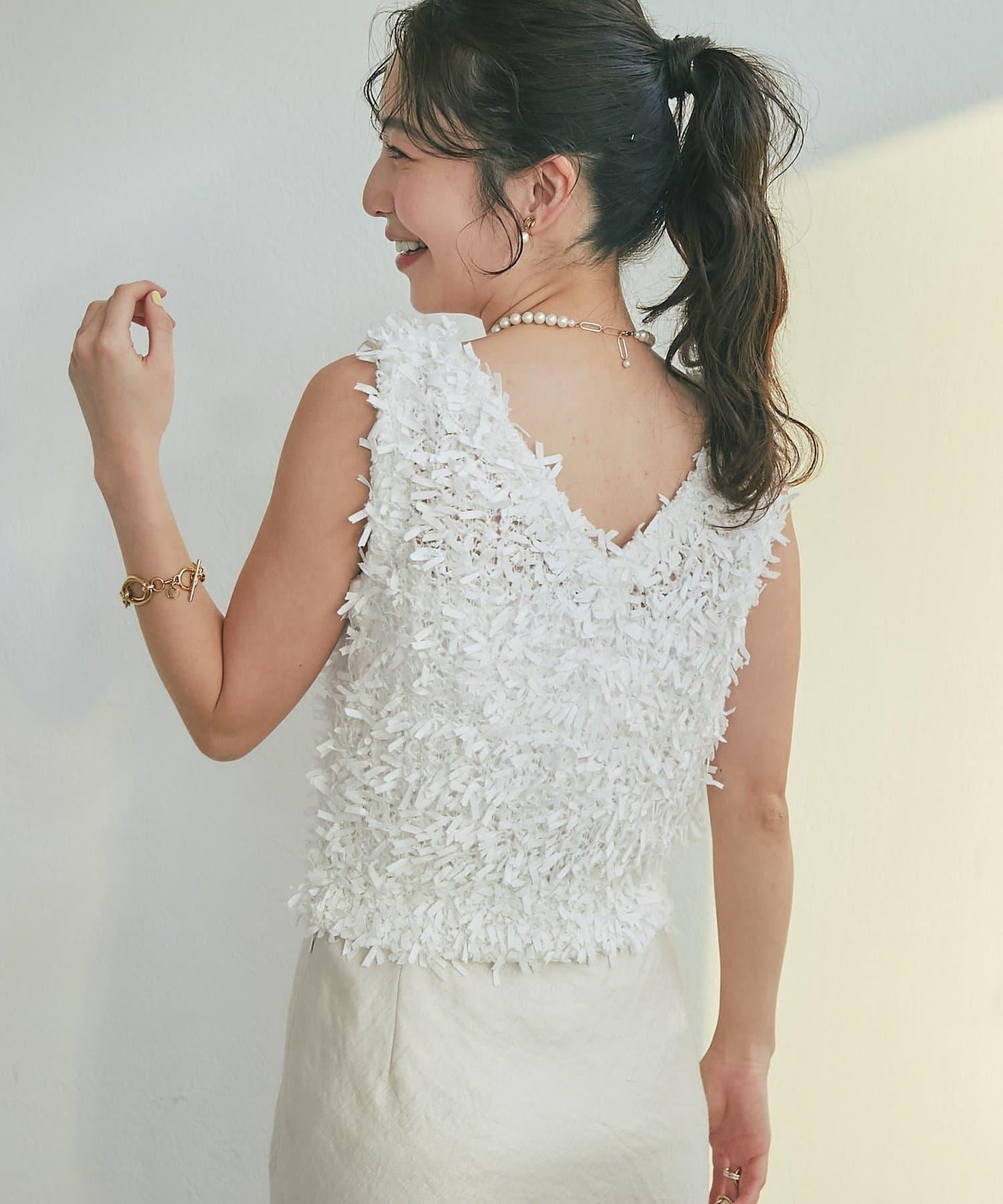 膠帶紗線2WAY背心